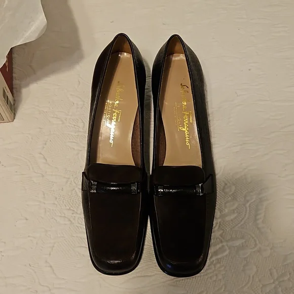 Salvatore Ferragamo Confetto women's shoes size 10 AA - Picture 3 of 11